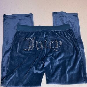 Juicy Couture Navy Velour Lounge Pants